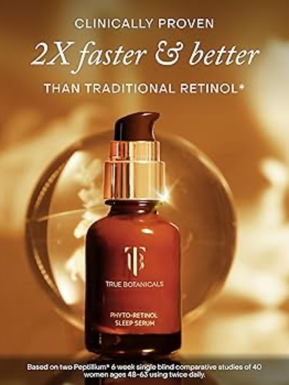True Botanicals Phyto-Retinol Sleep Serum - NWT